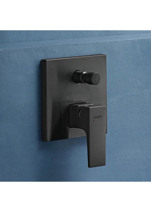 Смеситель скрытого монтажа для ванны/душа Hansgrohe Metropol Brushed Black 32545340