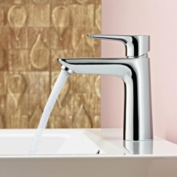 Смеситель для раковины Hansgrohe Talis E 110 с донным клапаном push-open 71711000