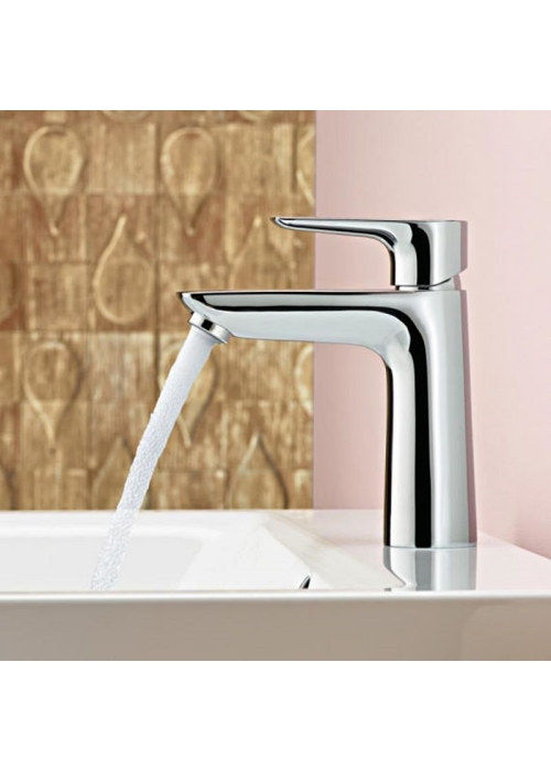 Змішувач для раковини Hansgrohe Talis E 110 із донним клапаном push-open 71711000