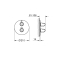 Термостат для душа Grohe Grohtherm 1000 New 19984000