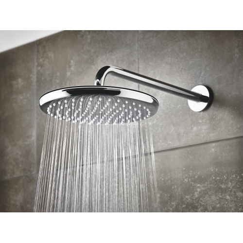 Верхній душ Grohe Tempesta 250 із кронштейном до стіни з EcoJoy, 26668000