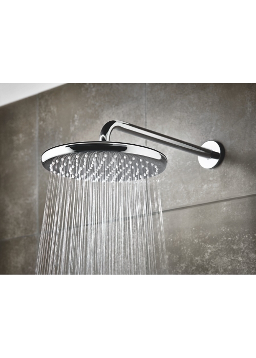 Верхний душ Grohe Tempesta 250 с кронштейном к стене с EcoJoy, 26668000