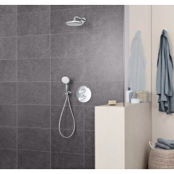 Верхний душ Grohe Tempesta 250 с кронштейном к стене с EcoJoy, 26668000