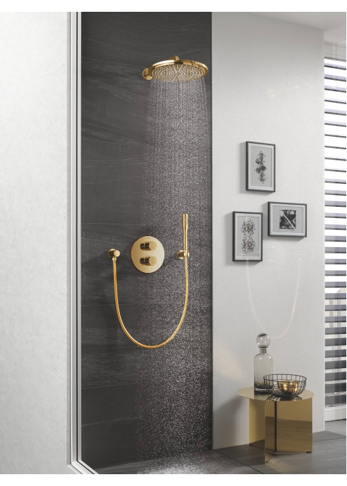 Верхний душ с душевым кронштейном GROHE Rainshower Cosmopolitan 310 26066DL0