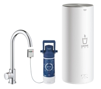 Змішувач та бойлер для кухні Grohe Red Mono L-size 30080001