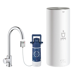 Змішувач та бойлер для кухні Grohe Red Mono L-size 30080001