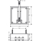Прихована частина верхнього душу Hansgrohe Raindance 26х26 1Jet 26471180