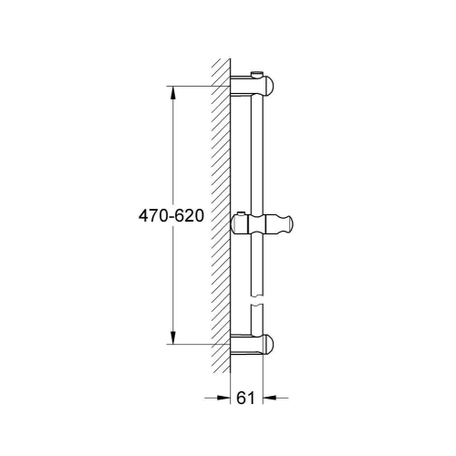 Душова штанга GROHE Euphoria Neutral 27499000