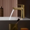 Смеситель для раковины Hansgrohe Talis E с донным клапаном pop-up Polished Gold Optic 71713990