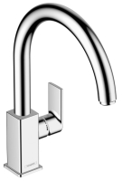 Смеситель для кухонной мойки Hansgrohe Vernis Shape M35, хром 71871000