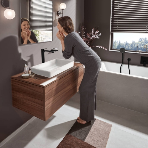 Змішувач Hansgrohe Vivenis для раковини, чорний 75042670