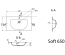 Умивальник Radaway Soft 65 (U124065-02-01)