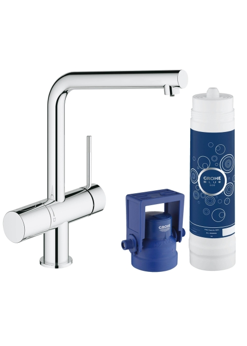 Комплект зі змішувачем для кухні GROHE Blue Minta New Pure 31345002