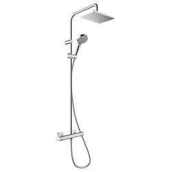 Душова система Hansgrohe Vernis Shape Showerpipe 230 1jet з термостатом 26286000 хром