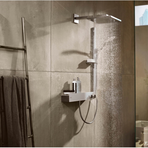 Верхній душ Hansgrohe Raindance E 300 1jet із душовим кронштейном Brushed Bronze 26238140