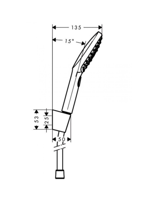 Душевой набор Hansgrohe Raindance Select E, 26720000