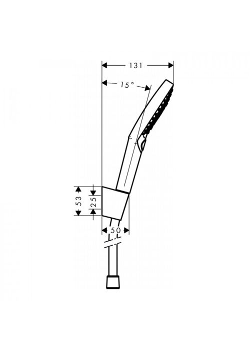 Душевой набор Hansgrohe Raindance Select S, 26721400