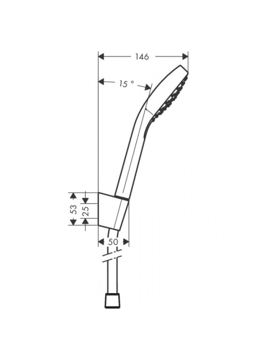 Душовий набір Hansgrohe Croma Select E 26412400