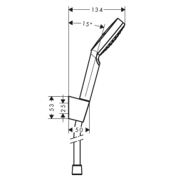 Душовий набір Hansgrohe Crometta 26567400