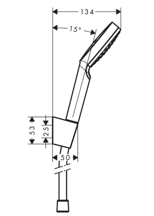 Душевой набор Hansgrohe Crometta 26567400