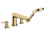 Смеситель для ванны Hansgrohe Talis E на 4 отверстия Polished Gold Optic 71748990