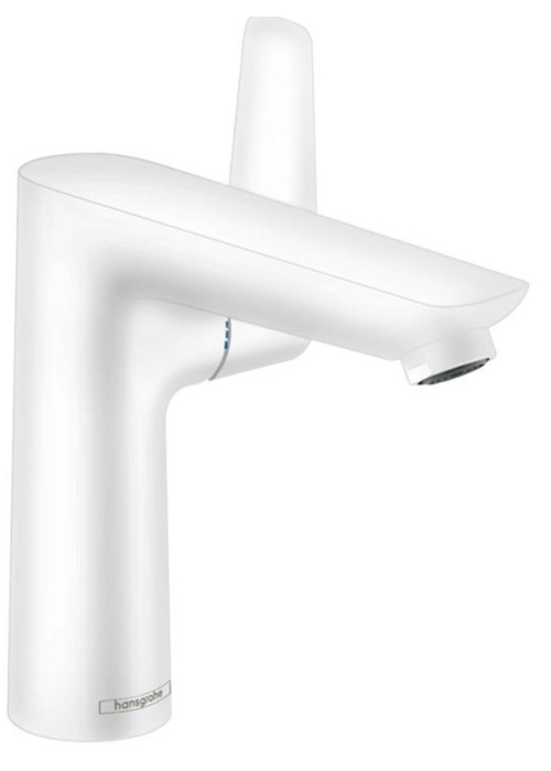 Змішувач для раковини Hansgrohe Talis E 150 з донним клапаном Matt White 71754700