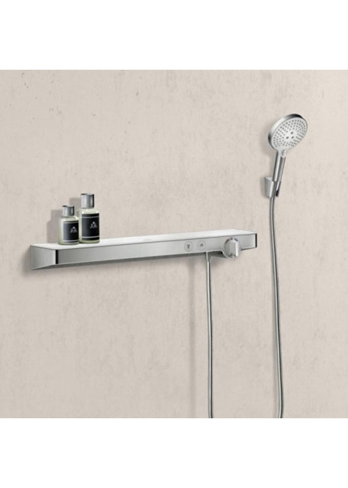 Термостат для душа Hansgrohe ShowerTablet Select 700, белый/хром 13184400