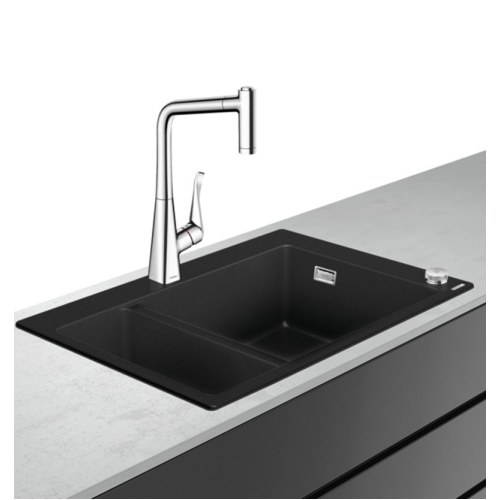 Кухонний комплект мийка із змішувачем Hansgrohe C51-F635-04 43215000