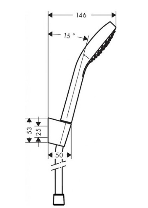 Душевой набор Hansgrohe Croma Select S 26421400