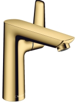 Смеситель для раковины Hansgrohe Talis E 150 с донным клапаном Polished Gold Optic 71754990