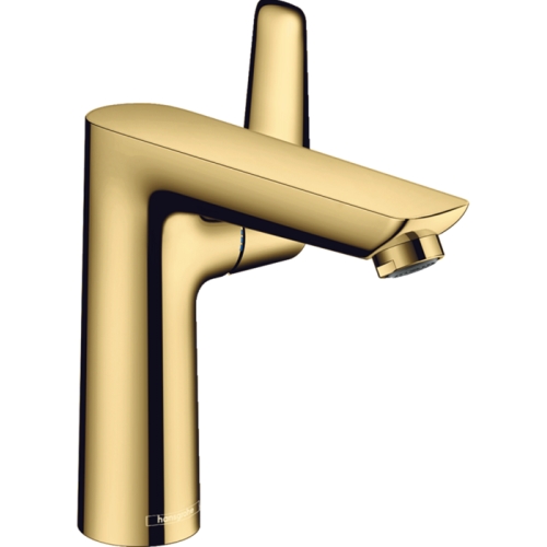 Змішувач для раковини Hansgrohe Talis E 150 з донним клапаном Polished Gold Optic 71754990U ShowRoom