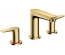 Змішувач для раковини на 3 отвори Hansgrohe Talis E Polished Gold Optic 71733990