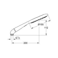 Ручной душ Grohe Rainshower Icon 27276000