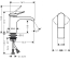 Змішувач Hansgrohe Vivenis для раковини, хром 75012000