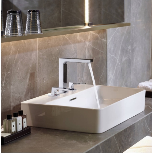 Змішувач для раковини на 3 отвори Hansgrohe Metropol Matt White 32515700