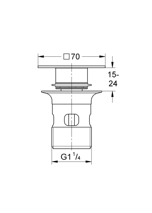 Донний клапан Grohe 40565AL0