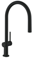 Змішувач Hansgrohe Talis M54 для кухонного миття з висувним душем Matt Black 72802670