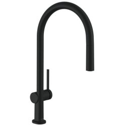 Змішувач Hansgrohe Talis M54 для кухонного миття з висувним душем Matt Black 72802670