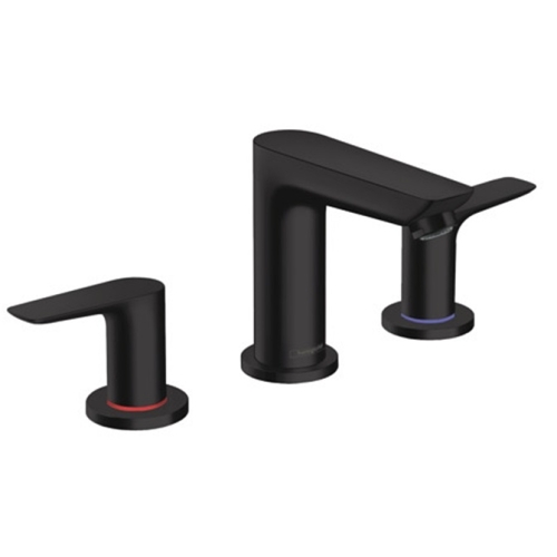 Смеситель для раковины на 3 отверстия Hansgrohe Talis E Matt Black 71733670