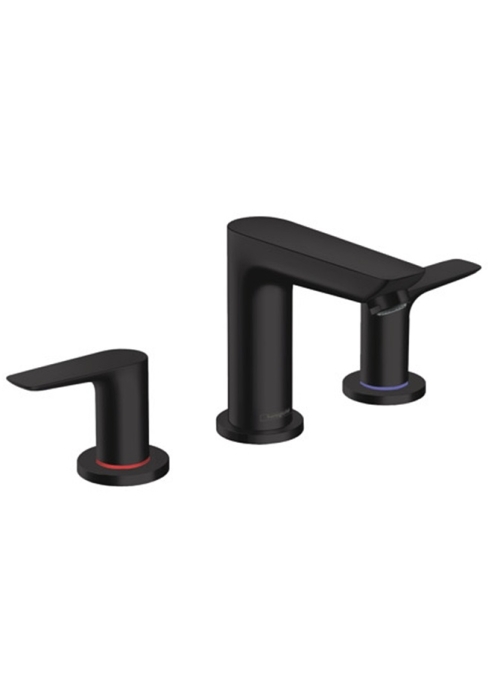 Змішувач для раковини на 3 отвори Hansgrohe Talis E Matt Black 71733670