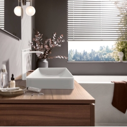 Смеситель Hansgrohe Vivenis для раковины, белый матовый 75040700