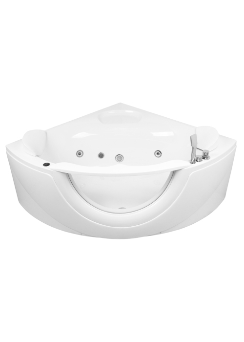 Ванна акрилова гідромасажна Volle кутова 150x150x63cм 12-88-103