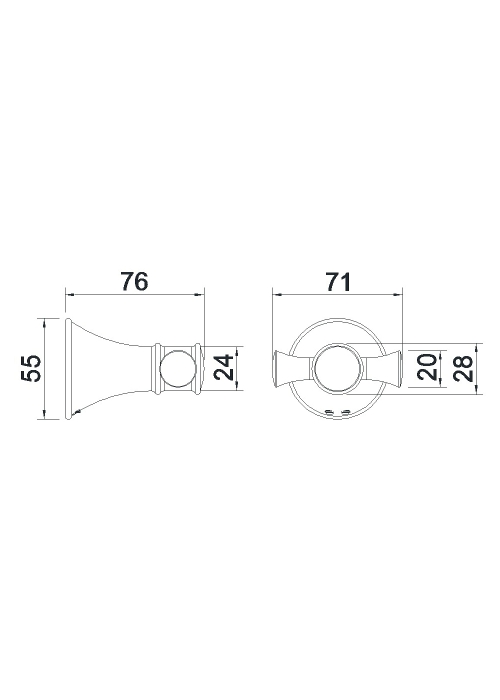 Крючок IMPRESE PODZIMA LEDOVE, ZMK01170121