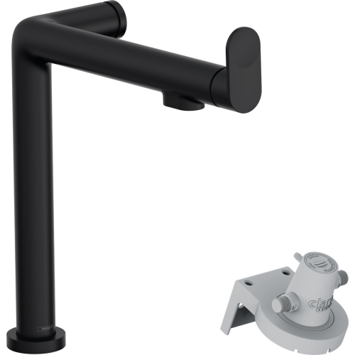 Змішувач кухонний Hansgrohe Aqittura M91 FilterSystem 240 1jet кухонний (76804670) Matt Black