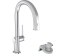 Змішувач кухонний Hansgrohe Aqittura M91 FilterSystem 210 1jet pull-out Sbox кухонний (76826000) Chrome