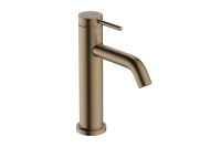 Смеситель Hansgrohe Tecturis S 110 CoolStart для умывальника без донного клапана, Brushed Bronze (73312140)