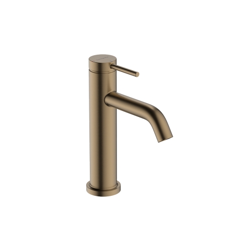 Смеситель Hansgrohe Tecturis S 110 CoolStart для умывальника без донного клапана, Brushed Bronze (73312140)