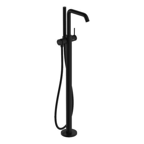 Смеситель Hansgrohe Tecturis S для напольной ванны, Matt Black (73440670)