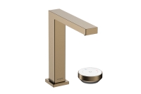 Смеситель Hansgrohe Tecturis E 150 CoolStart на 2 отверстия для умывальника, Brushed Bronze (73053140)