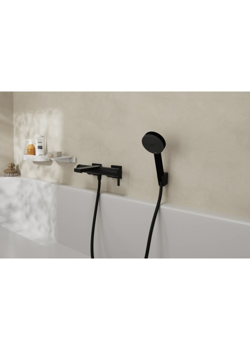 Смеситель Hansgrohe Tecturis E для ванны, Matt Black (73420670)